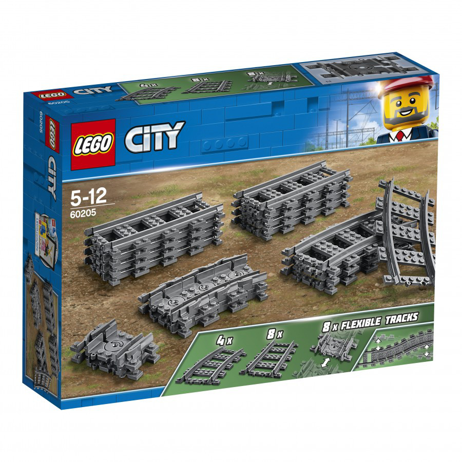 60205 Lego City Рельсы, Лего Город Сити - фото 1 - id-p59398543