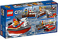 60213 Lego City Пожарные: Пожар в порту, Лего Город Сити, фото 2