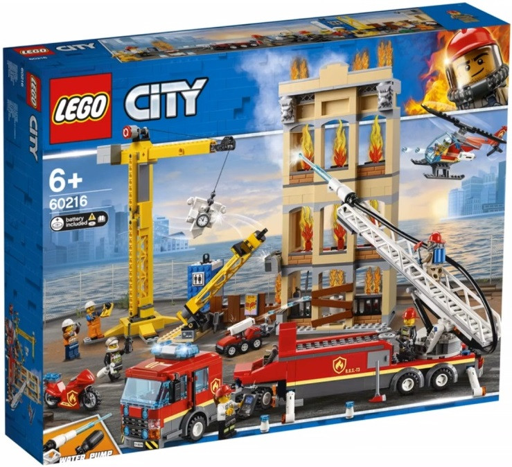 60216 Lego City Пожарные: Центральная пожарная станция, Лего Город Сити