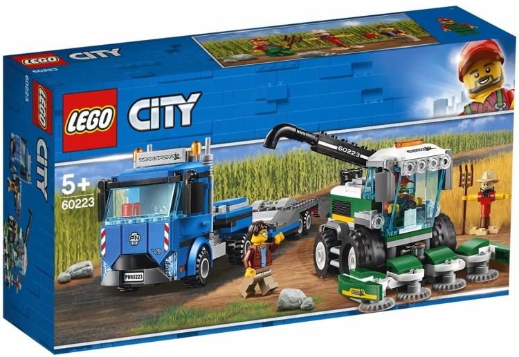 60223 Lego City Транспорт: Транспортировщик для комбайнов, Лего Город Сити