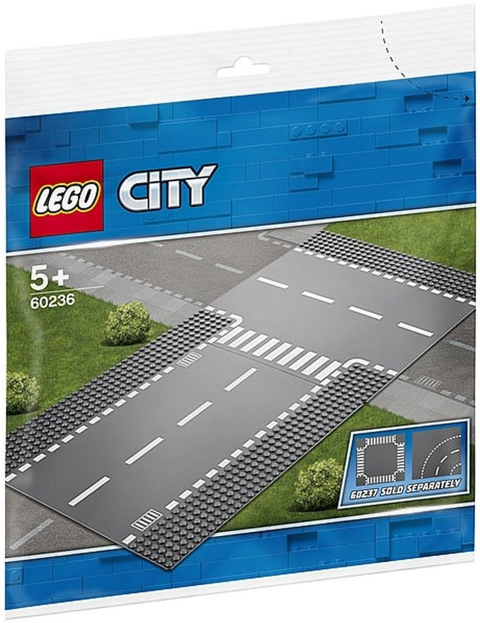 60236 Lego City Прямой и Т-образный перекрёсток, Лего Город Сити