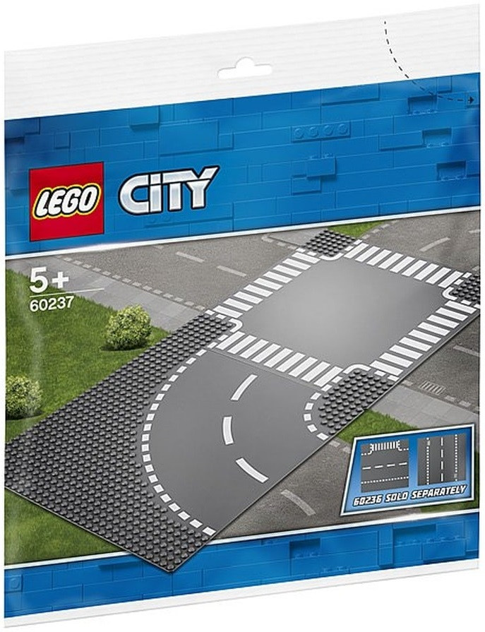 60237 Lego City Поворот и перекрёсток, Лего Город Сити