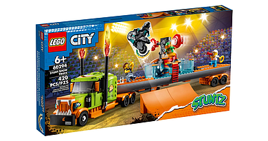 60294 Lego City Stuntz Грузовик для шоу каскадёров, Лего город Сити