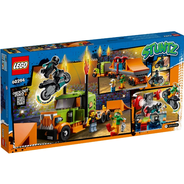 60294 Lego City Stuntz Грузовик для шоу каскадёров, Лего город Сити - фото 2 - id-p94534759