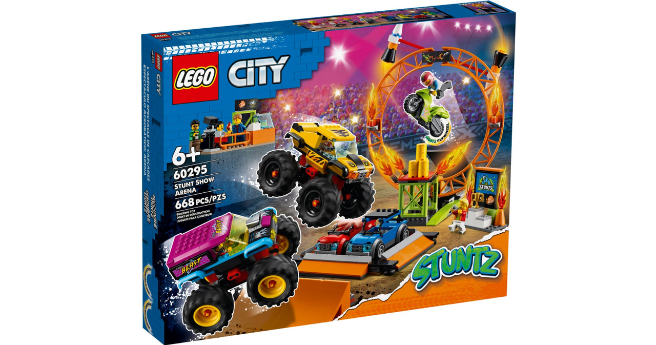 60295 Lego City Stuntz Арена для шоу каскадёров, Лего город Сити