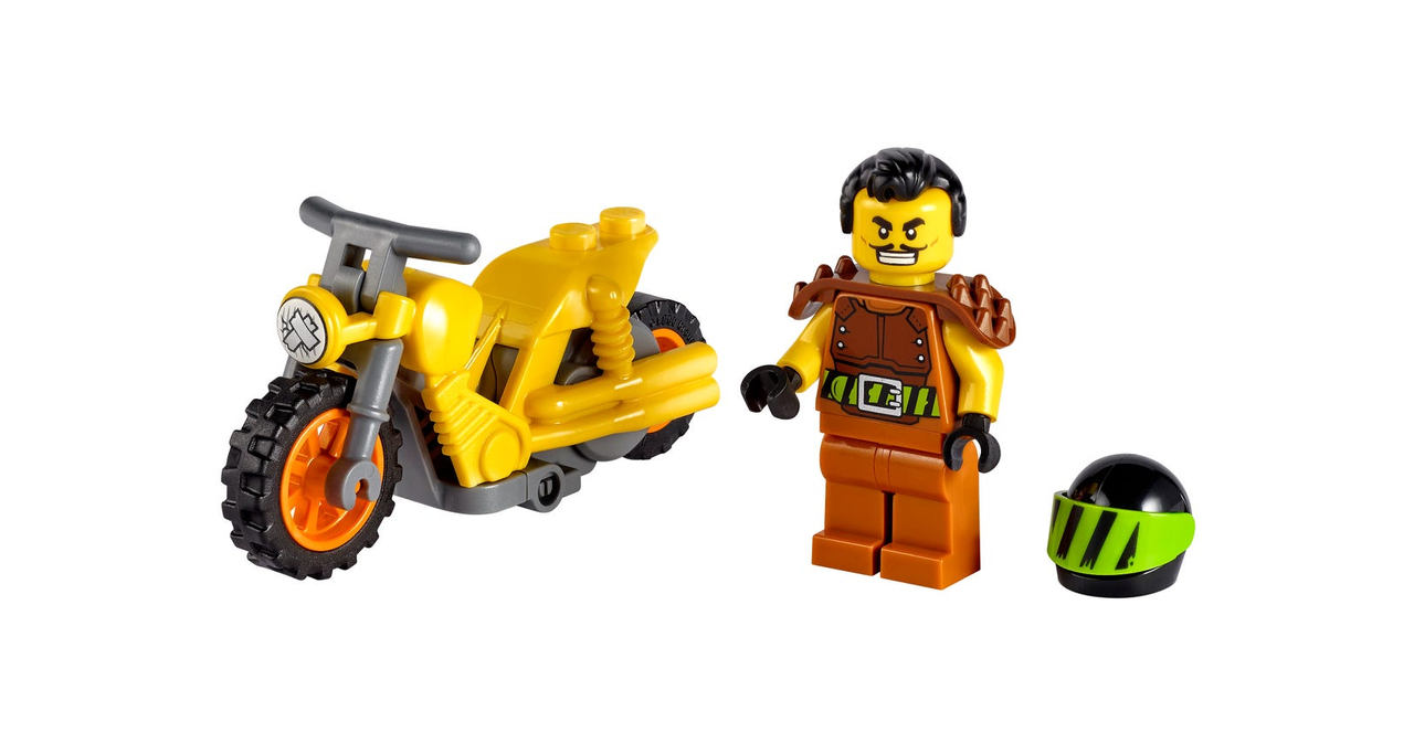 60297 Lego City Stuntz Разрушительный трюковый мотоцикл, Лего город Сити - фото 3 - id-p94534761