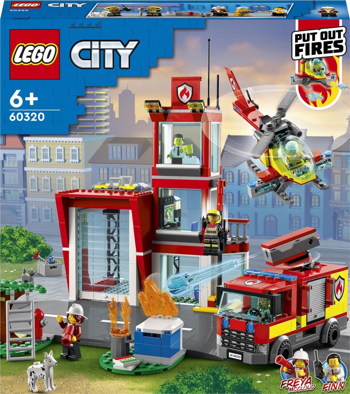 60320 Lego City Пожарная часть, Лего город Сити - фото 1 - id-p97419147