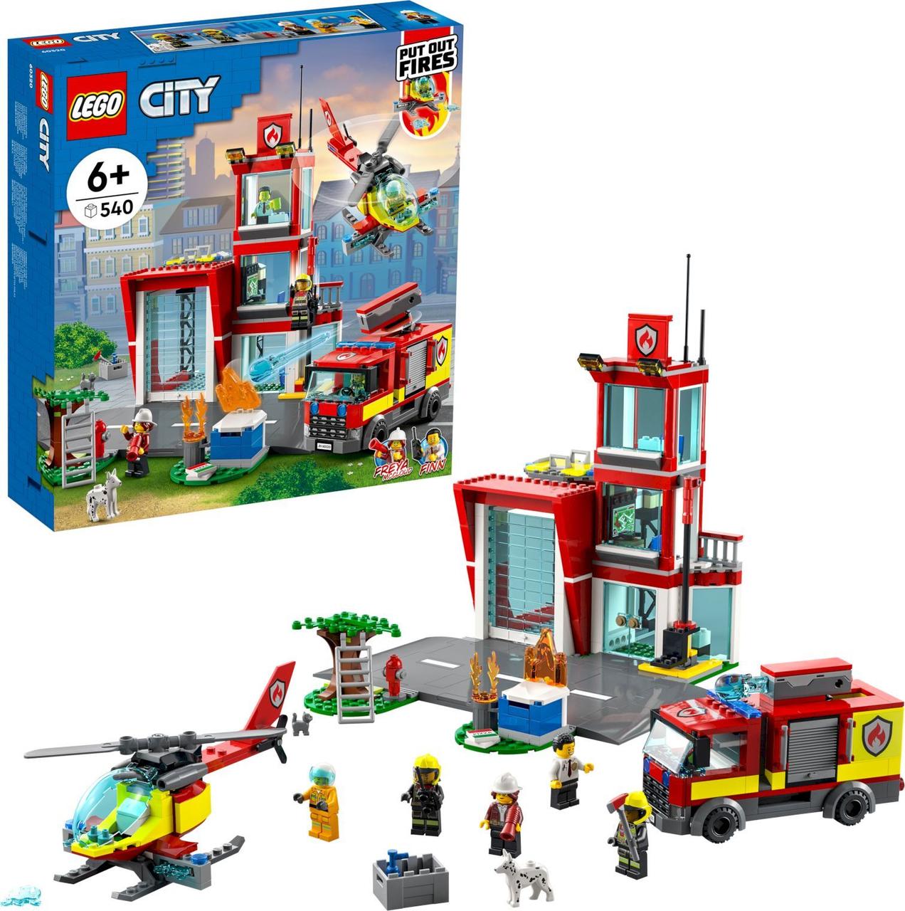 60320 Lego City Пожарная часть, Лего город Сити - фото 3 - id-p97419147