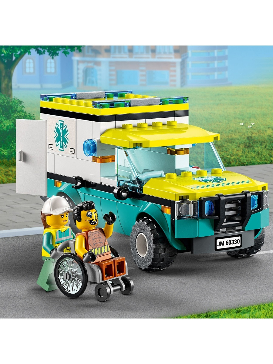60330 Lego City Больница, Лего Город Сити - фото 9 - id-p97199310