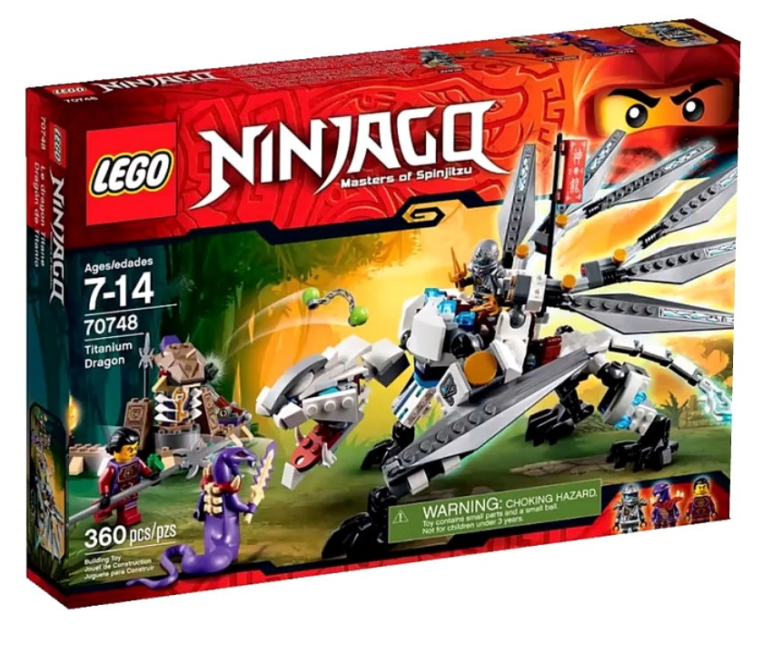 70748 Lego Ninjago Титановый Дракон, Лего Ниндзяго