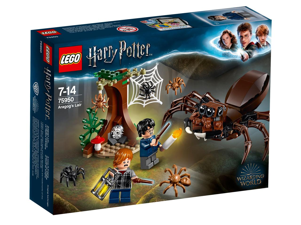 75950 Lego Harry Potter Логово Арагога, Лего Гарри Поттер