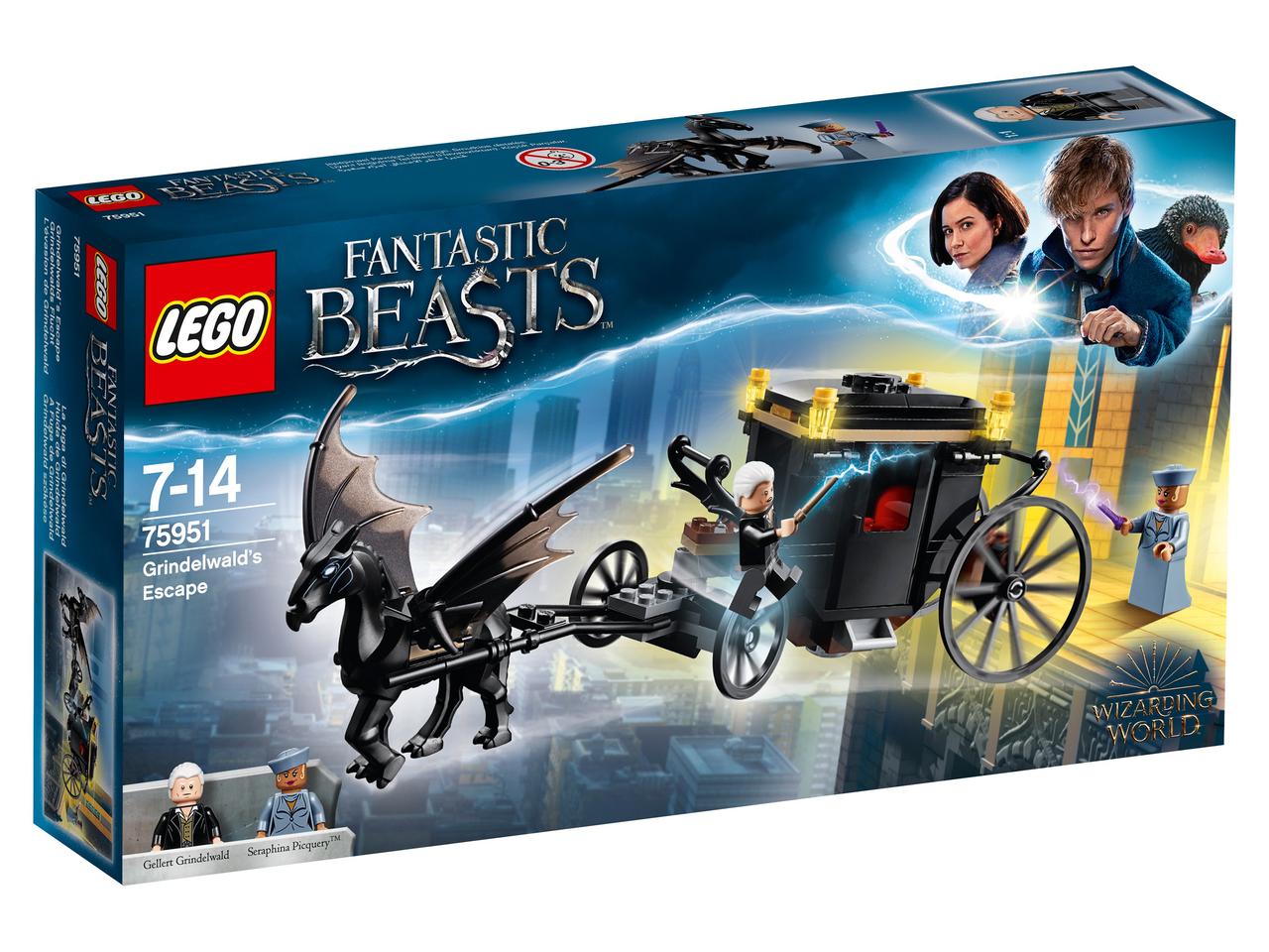75951 Lego Harry Potter and Fantastic beasts Побег Грин-де-Вальда, Лего Гарри Поттер - фото 1 - id-p59398449