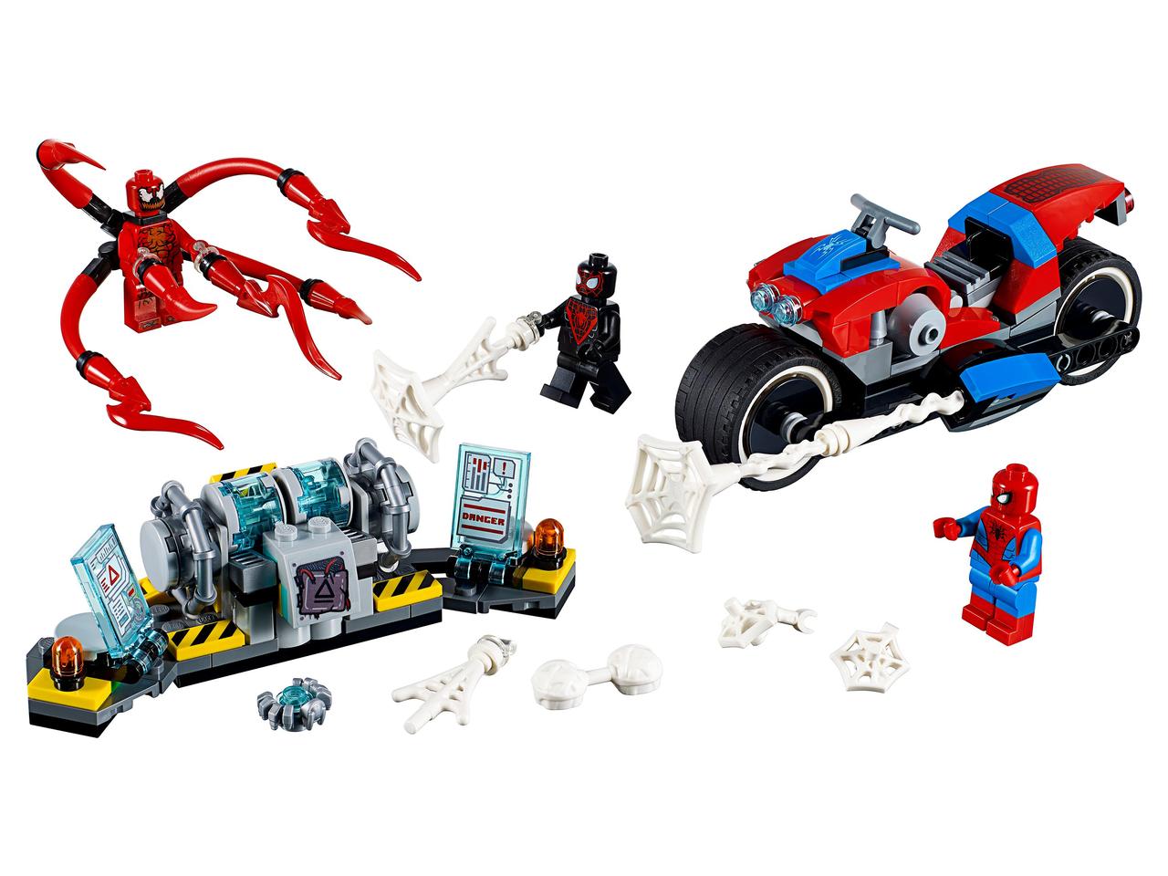 76113 Lego Super Heroes Человек-паук: спасение на байке, Лего Супергерои Marvel - фото 3 - id-p59398104