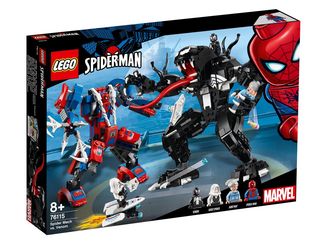 76115 Lego Super Heroes Человек-паук против Венома, Лего Супергерои Marvel