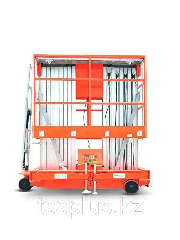 Подъемник мачтовый телескопический 200 кг 8 м TOR GTWY8-200S AC 220V/50HZ 2-мачтовый (от сети) (N)