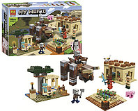 Конструктор Lari 11477 Майнкрафт Патруль разбойников, аналог Lego Minecraft The Illager Raid  21160, фото 1