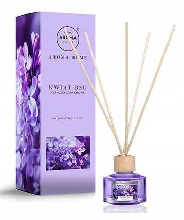 Парфюм для дома с ротанговыми палочками AROMA HOME (Цветок сирени), фото 1