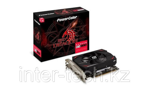 Видеокарта PowerColor Radeon RX 550 4GB GDDR5 Red Dragon (AXRX 550 4GBD5-DH) - фото 1 - id-p97641302