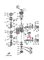 Средний подшипник Коленвала Yamaha Y 100-225 93310954U1