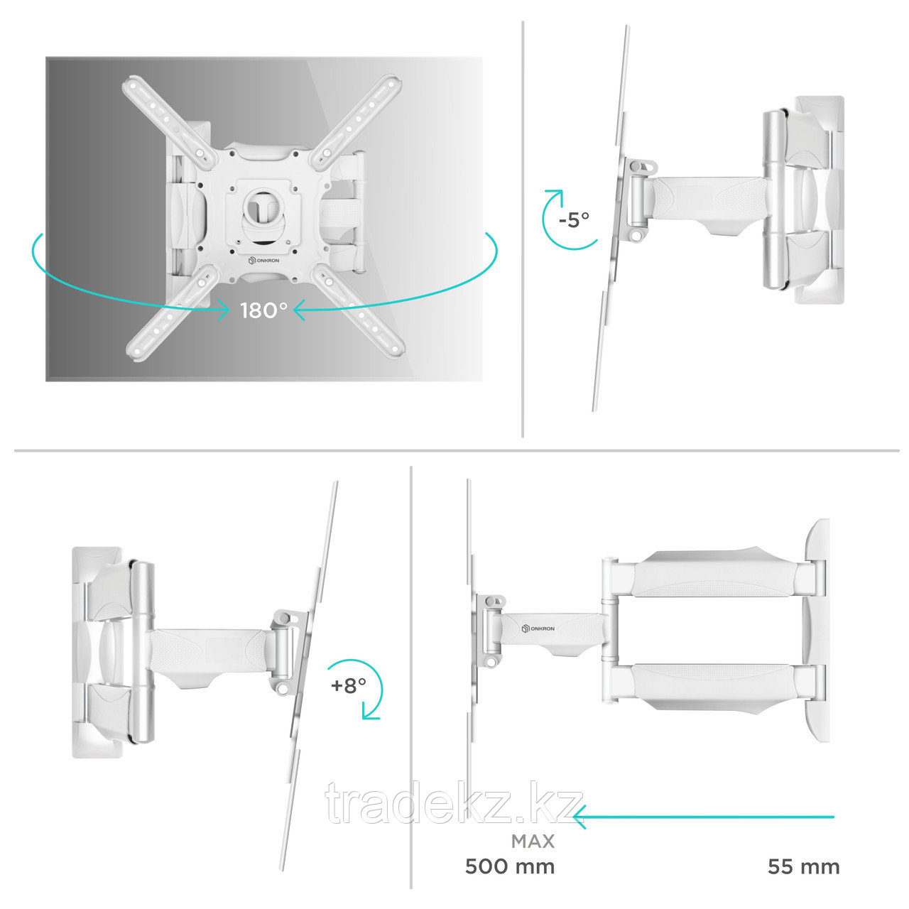 Кронштейн поворотный для телевизора Onkron M4