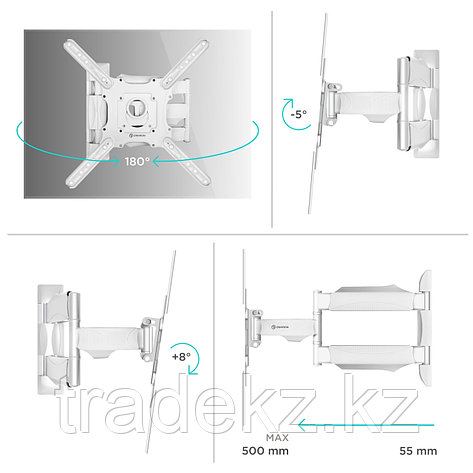 Кронштейн поворотный для телевизора Onkron M4, фото 1