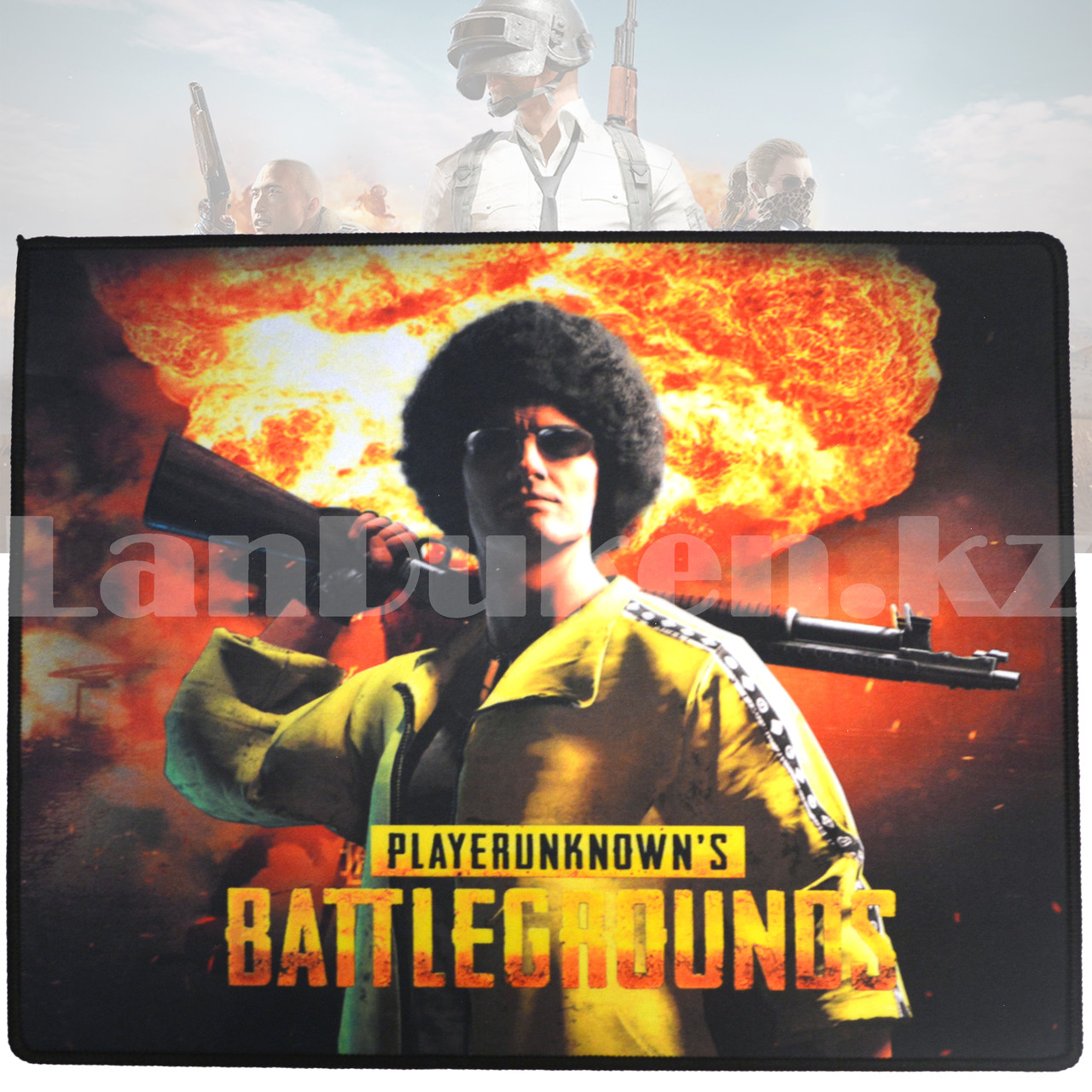 Коврик для мыши G-6 PlayerUnknown s Battlegrounds большой прямоугольный 400x350mm - фото 8 - id-p64860596