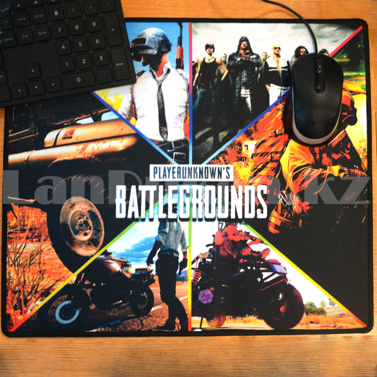 Коврик для мыши "PlayerUnknown s Battlegrounds" большой прямоугольный 400x350mm - фото 7 - id-p64310101