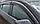 Ветровики ( дефлекторы окон ) Audi Q7 2006-2015 с хромированным молдингом, фото 2