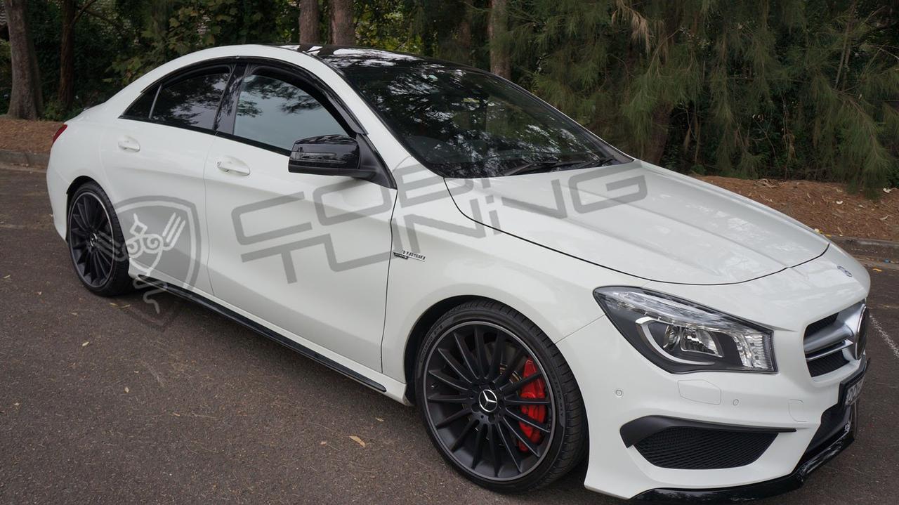 Ветровики ( дефлекторы окон ) Mercedes CLA-class 2013+ - фото 3 - id-p57516631