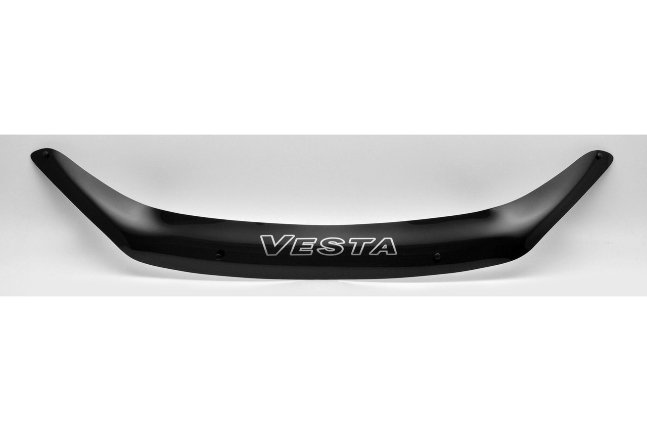 Мухобойка (Дефлектор капота) Lada Vesta 2015+ - фото 1 - id-p57516845