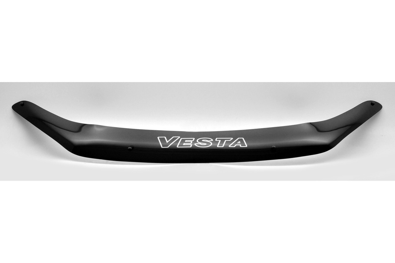Мухобойка (Дефлектор капота) Lada Vesta 2015+ - фото 2 - id-p57516845