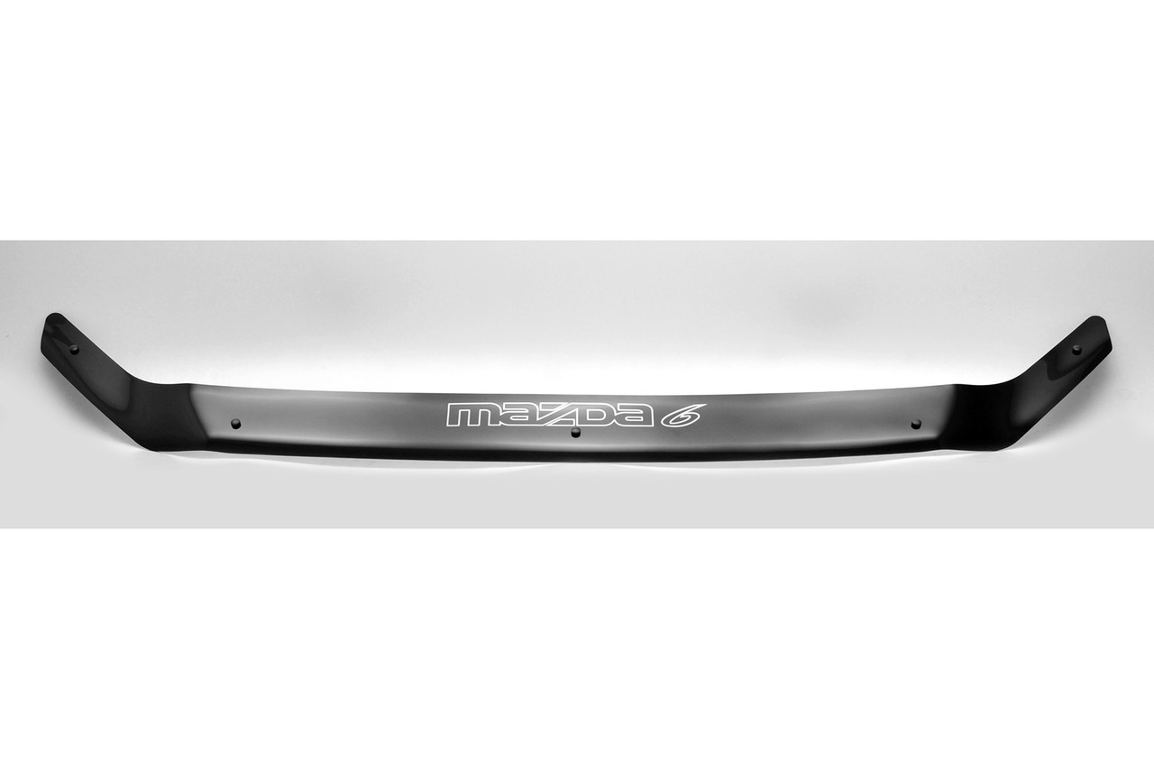 Мухобойка (Дефлектор капота) Mazda 6 2012+ - фото 1 - id-p67511915