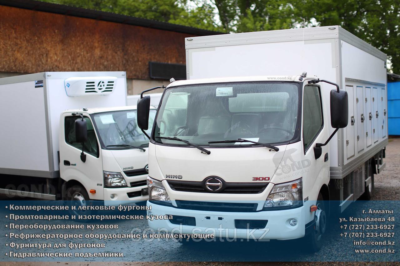 Hino 300 720l Эвтектический фургон мороженица - фото 9 - id-p97648006