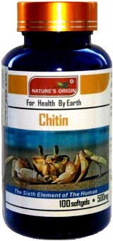 Nature's Origin Chitin (Хитин) – очищение организма, повышение иммунитета 100 капсул
