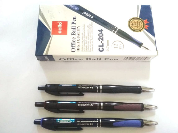 Ручка Cello Office Ball Pen 0,7 mm синяя, фото 2