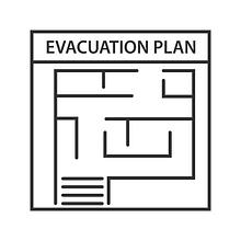 План эвакуации (схемы проезда)