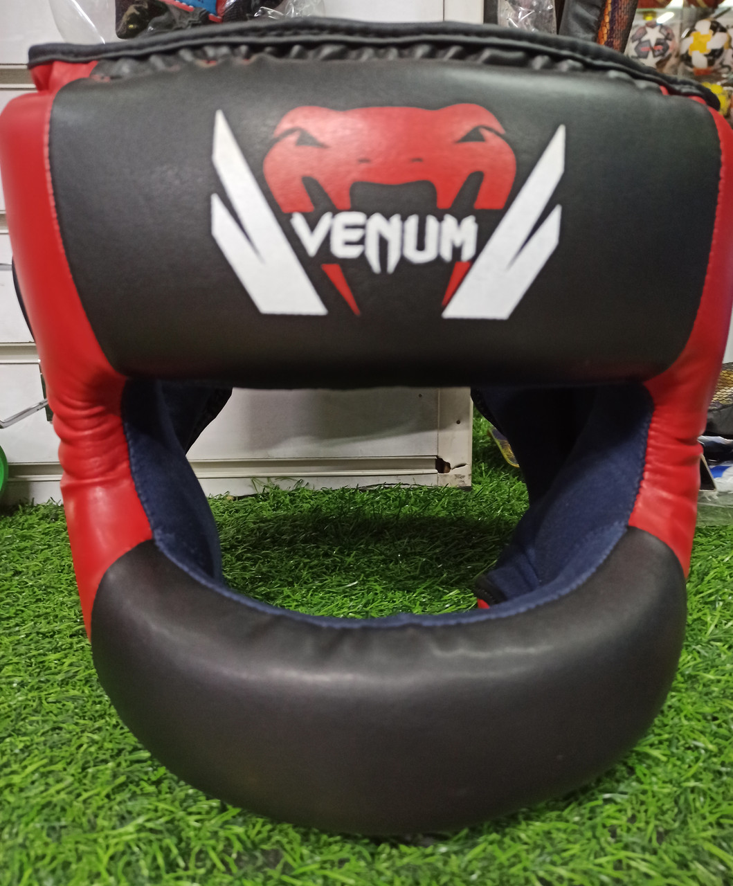 Кожаный шлем для бокса Venum - фото 1 - id-p97566296