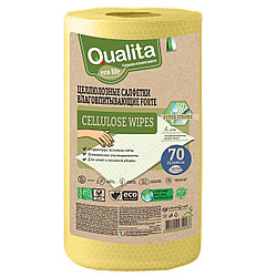 Салфетки целлюлозные для уборки Qualita Eco Life, 70 шт.