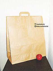 Пакет с ручками (крафт, 48х44х18, РФ, 100 гр.)