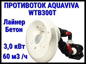 Противоток AquaViva WTB300T для бассейна (Производительность 60 м3/ч, RGB подсветка)
