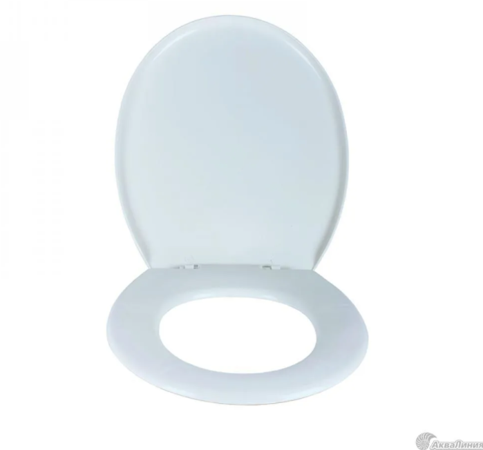 Сиденье для унитаза 5-001 белое (Аквалиния, Россия), фото 1