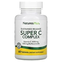 БАД  Витамин С, комплекс, 1000 мг (60 таблеток) Nature's Plus