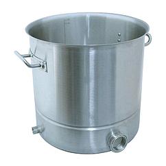 Котел 100л с зиговкой без крышки,под тэн