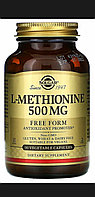 Метионин L Methionine 500 мг 90 Solgar