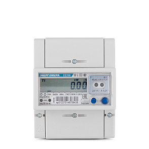 Счетчик электроэнергии однофазный многотарифный CE208-R5 IEC, фото 2