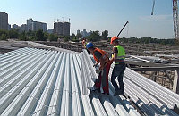 Оцинкованный профиллированый лист Н-75 толщина от 0,70мм до 1,0мм, фото 5