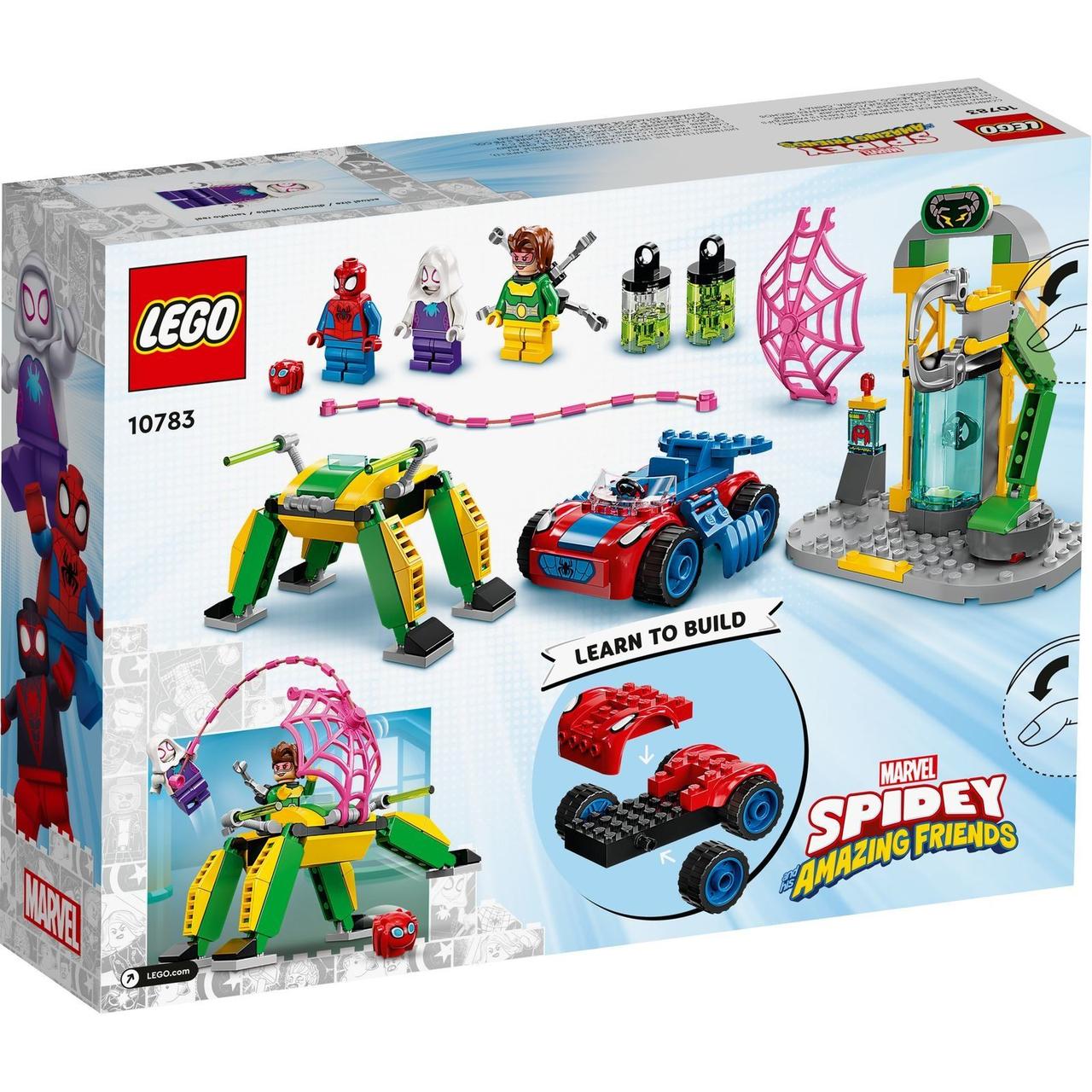 10783 Lego Marvel Spidey Человек-Паук в лаборатории Доктора Осьминога, Лего Супергерои Marvel - фото 2 - id-p97676800