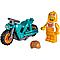 60310 Lego City Stuntz Трюковый мотоцикл с цыплёнком, Лего город Сити, фото 3