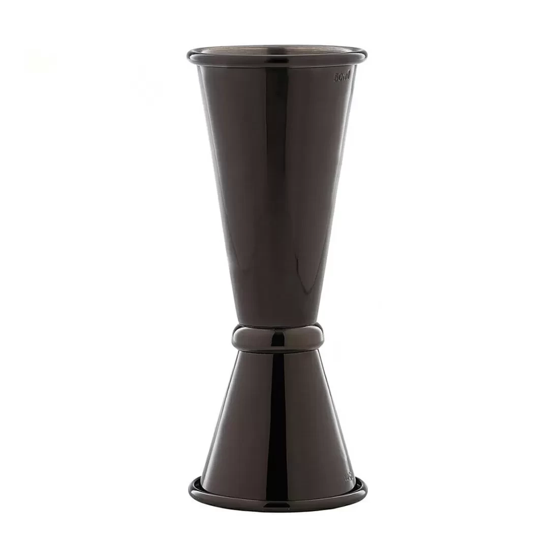 Джиггер металлический, 25*50 мл, черный цвет, P.L.- Barbossa - фото 1 - id-p97678145