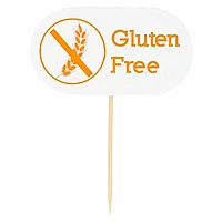 Маркировка-флажок "GLUTEN FREE" 8 см, 100 шт, Garcia de PouИспания